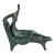 Eduardo Montiel Signed Limited Edition Bronze Reclining Woman Sculpture, Iv/X, 1989 For Sale