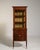 Wood 19th Century France Edwardian Brown Wood Display Cabinet For Sale - Image 7 of 11