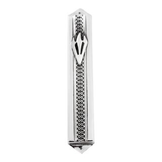 Sterling Mezuzah Cover For Sale