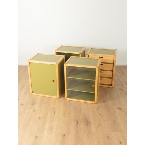 Glass Modular Cabinet from Flötotto, 1980s, Set of 4 For Sale - Image 7 of 14