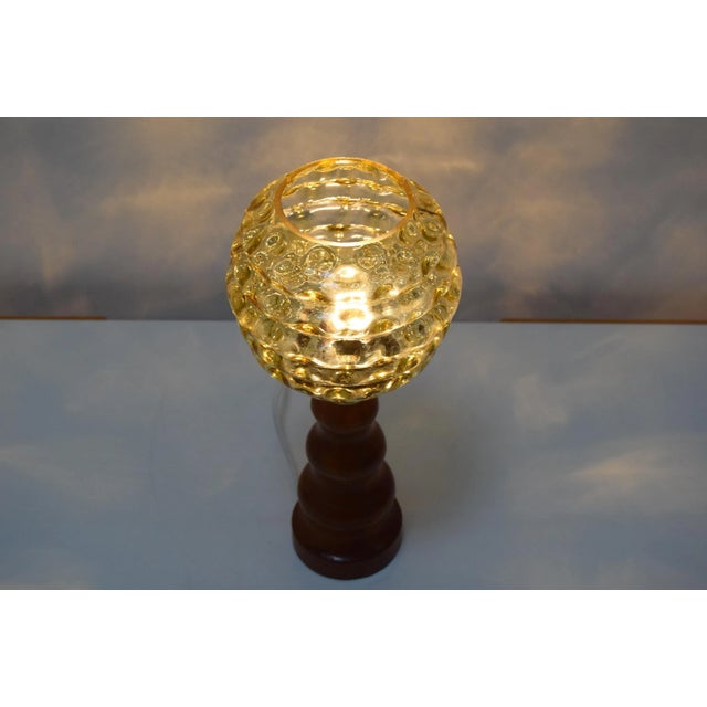 Mid-Century Czech Table Lamp, 1960s For Sale - Image 9 of 13
