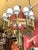Metal Large 19th Century Italian Gothic Revival Gilt Bronze and Enameld 12 Candle Lights Chandelier For Sale - Image 7 of 18
