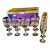 1980s Bohemian Crystal With 24k Gold Trim Stemware Set - Set of 13 For Sale