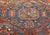 Late 19th Century Caucasian Soumak Rug, Handwoven Allover Geometric, Red & Blue, 5' x 7' For Sale - Image 15 of 17