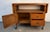 Wood Mid 20th Century Walnut and Brass Drop Leaf Bar Cart For Sale - Image 7 of 18