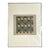 Plastic Vintage Geometric Tile Pattern Serigraph For Sale - Image 7 of 12