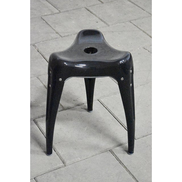 Mid-Century Modern Wisdom Tooth Stool by Yasu Sasamoto for Dulton, Japan, 1980s For Sale - Image 3 of 12