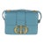 Blue Calfskin 30 Montaigne Micro Bag For Sale
