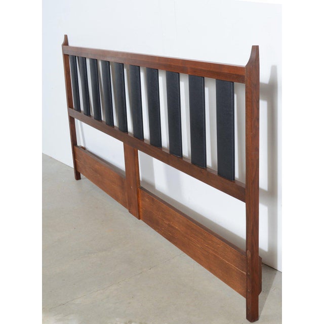 MidCentury Modern Walnut King Size Headboard Chairish