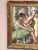 Philippe de Rougemont, Woman and Clown, 1950s, Oil Painting on Canvas, Framed For Sale - Image 9 of 18