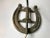 Scandinavian Modern Brass Swing Arm Sconce with Horseshoe, 1950s For Sale - Image 12 of 13