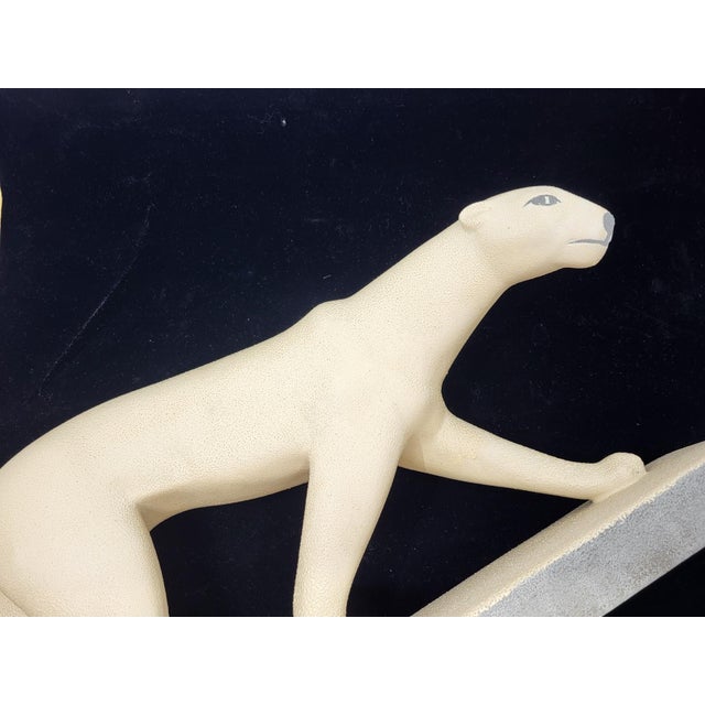 Ceramic Saint Radegund Panther, France, 1935 For Sale - Image 4 of 13