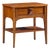 Kent Coffey Perspecta Mid Century Walnut and Rosewood Nightstand For Sale