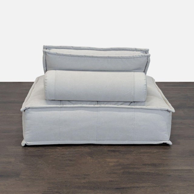 2010s Restoration Hardware Modern Lounge Chair - Plush & Spacious For Sale - Image 5 of 8