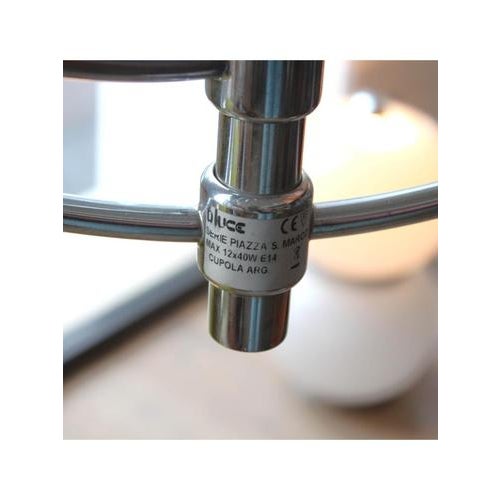 12-Light Chandelier by Vico Magistretti for Oluce, 2000s For Sale - Image 9 of 15