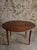 Antique French Walnut Drop-Leaf Round Table, 1890s For Sale - Image 11 of 18