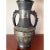Chinese Early 20th Century Large 42" Chinese Cloisonné & Bronze Taotie Hu Vase Table Lamp For Sale - Image 3 of 6