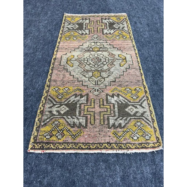 Turkish Yastik Rug 1'8" x 3'3" #24074 Explore a curated collection of hallway runners, wool rugs, and handmade...