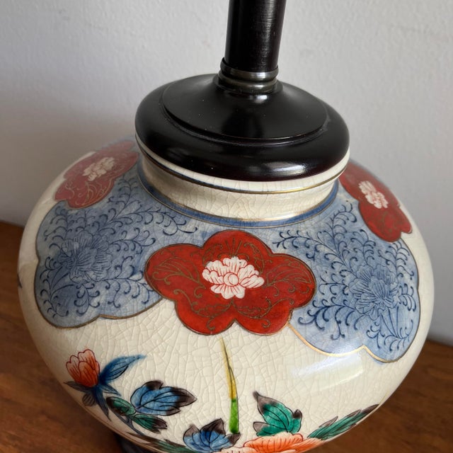 1970s Chinoiserie Table Lamp For Sale - Image 9 of 11