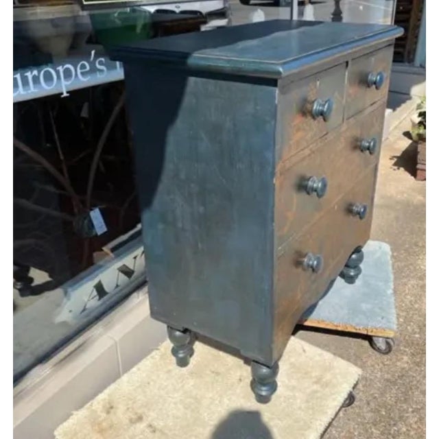 Late 19th Century Late 19th Century Chinoiserie Chest of Drawers For Sale - Image 5 of 6