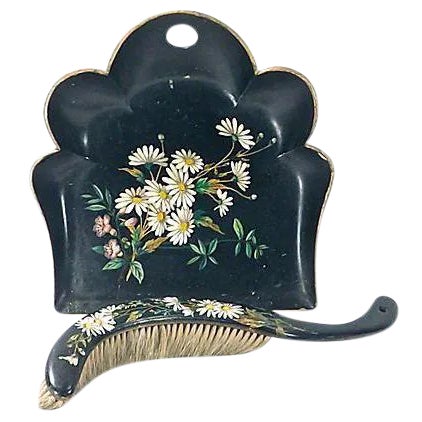 Antique English Papier-Mâché Silent Butler For Sale