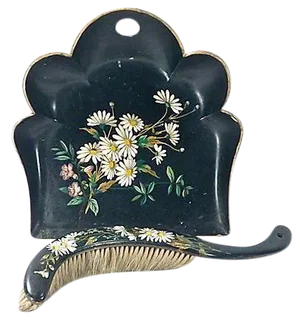 Antique English Papier-Mâché Silent Butler