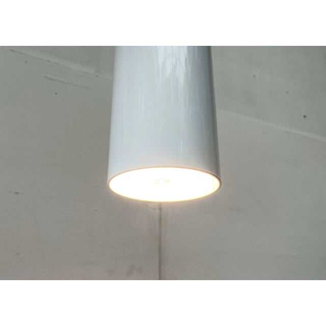 Vintage Danish Minimalist Model Pipeline Pendant Lamp by Ole Pless Jørgensen for Nordisk Solar, 1970s For Sale - Image 11 of 18