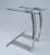 C.1970's - C.1980's Design Institute of America "D. I. A."- Polished Nickel Over Steel & Glass Cigarette, Accent Tables -Pair For Sale - Image 11 of 12