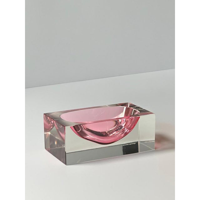 Vintage Murano Glass Bowl by Alessandro Mandruzzato, 1980s For Sale - Image 3 of 13