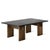 Arnold Dark Concrete Top and Dark Oak Legs Coffee Table by Eberhart Furniture For Sale - Image 10 of 12