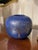 Emilia Castillo Emilia Castillo 1993 Plata Pura Cobalt Blue Porcelain & Pure Silver Overlay 6” Wildlife Vase. For Sale - Image 4 of 12