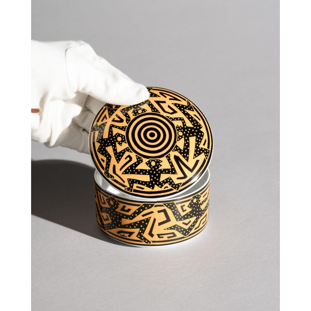 Postmodern Out of Africa Collectors Box No. 4 by Yang for Rosenthal Studio-Line, Germany, 1980s For Sale - Image 3 of 7