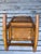 Child's Solid Oak Mission Leather Rocking Chair