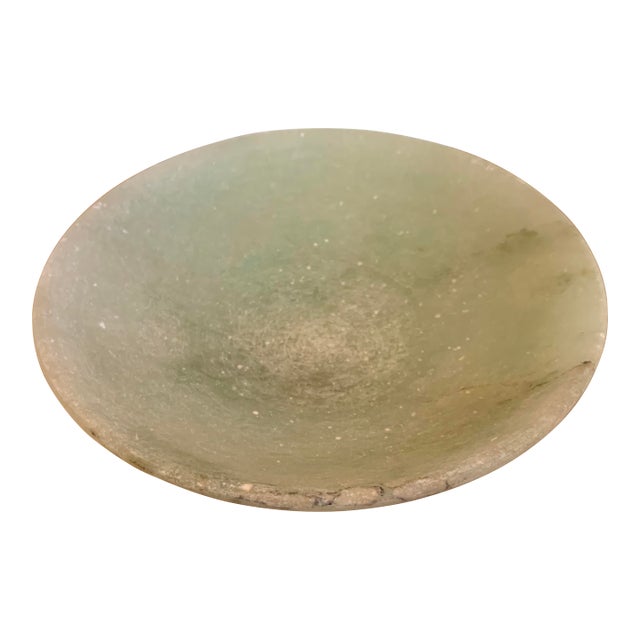 1980s Vintage Alabaster Plate For Sale