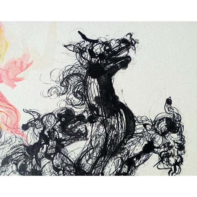 Salvador Dali, Cerberus, Woodcut For Sale - Image 4 of 7