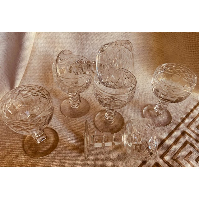 Exceptionally Cool 1930s Cocktail Glasses For Sale - Image 9 of 12
