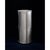 Metal Rl 08 Cylindrical Pedestal in Brushed Aluminum by Caspal For Sale - Image 7 of 11