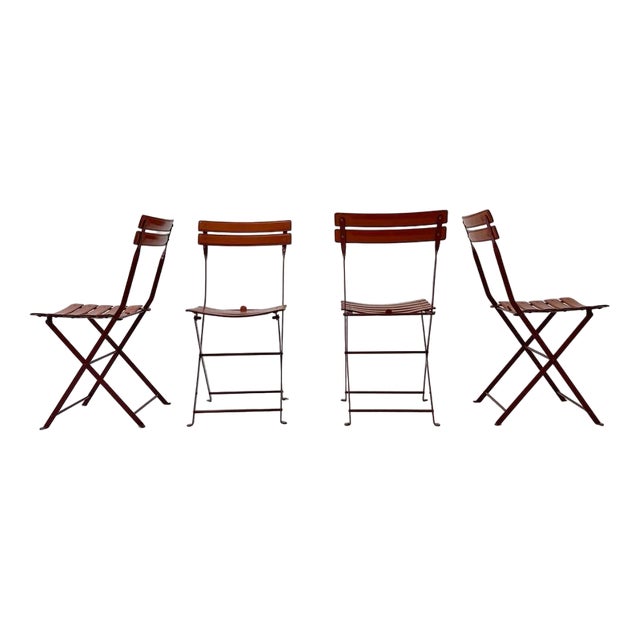 Celestina Folding Chairs from Zanotta, 1980s, Set of 4 For Sale