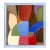 Tranquil Geometry, Contemporary Abstract Oil Painting, Framed For Sale