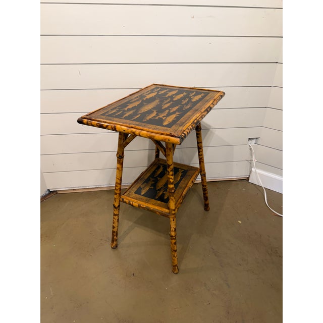 English 19th Century English Decoupage Side Table For Sale - Image 3 of 7