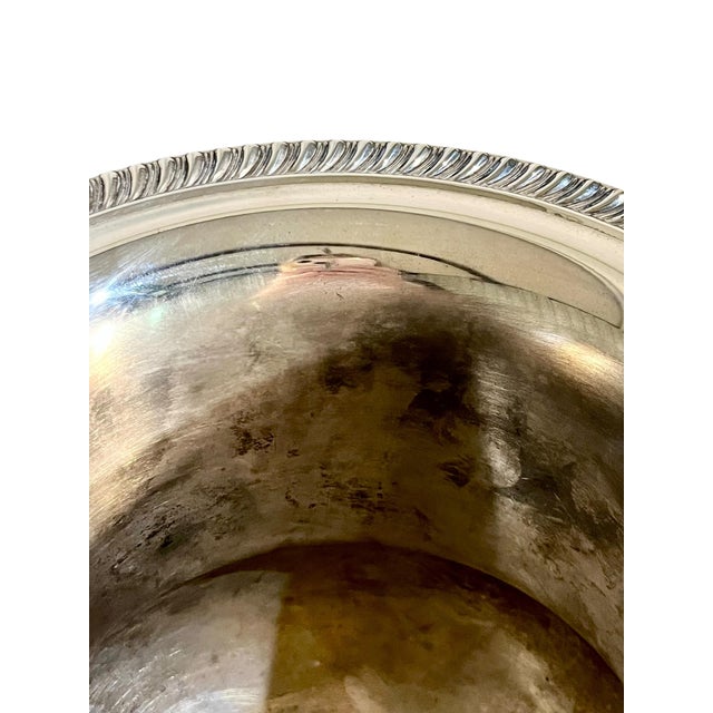 Vintage Silver Plate Ice Champagne Bucket by Leonard For Sale - Image 12 of 17