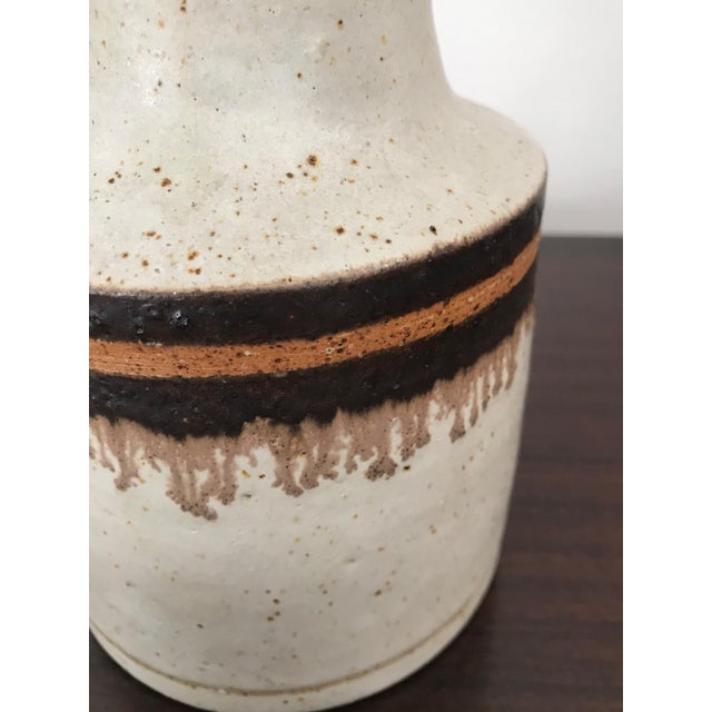 Modern Italian Stoneware Vase by Bruno Gambone, 1960s For Sale - Image 3 of 7