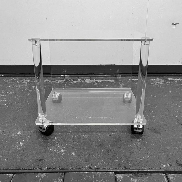 Silver Space Age Side Table For Sale - Image 8 of 18