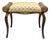 Turn of the Century French Empire Mahogany Bench For Sale
