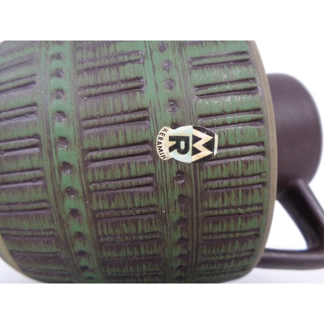 Ceramic 2023/20 R Handle Vase from Marzi & Remy, Germany, 1950s For Sale - Image 16 of 18