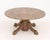 Brown American Oak Circular Top Coffee Table For Sale - Image 8 of 8
