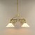 1920s Art Deco Viennese Brass Hanging Lamp, 1920s For Sale - Image 5 of 18