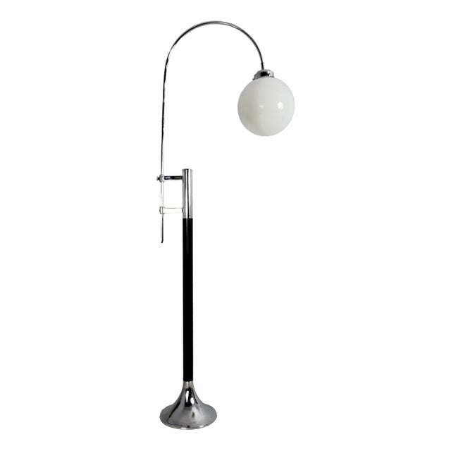 Art Deco Style Adjustable Floor Lamp from DMI, 1980s For Sale