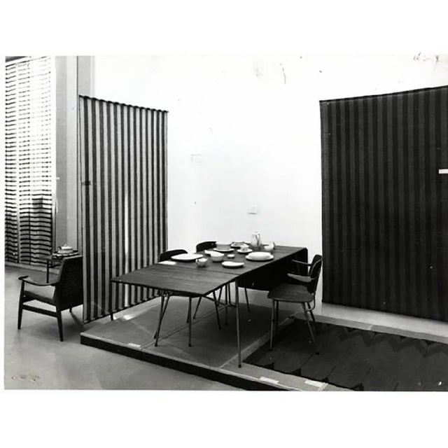 Armchairs in Metal, Walnut, and Fabric from Finn Juhl, Set of 2 For Sale - Image 9 of 18