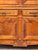 Brown French Provincial Cabinet With Carved Detail For Sale - Image 8 of 17